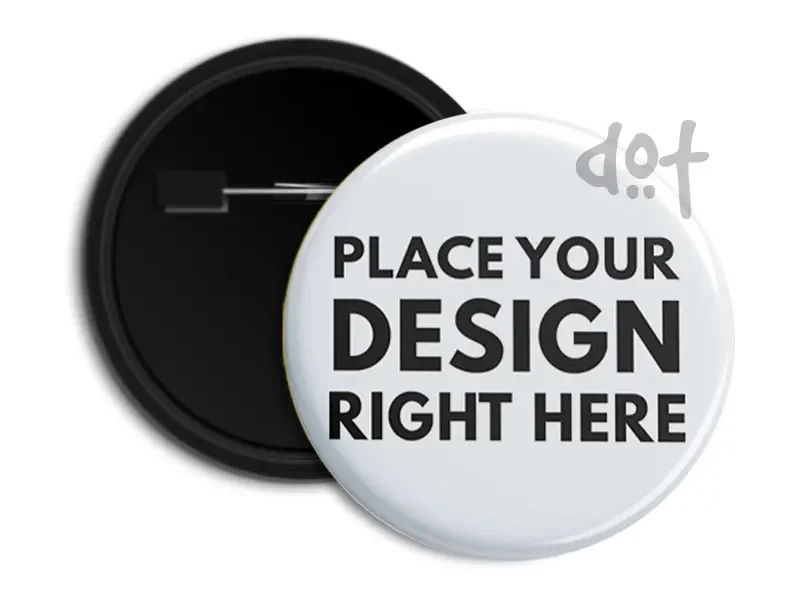 Pin Back Button Badge